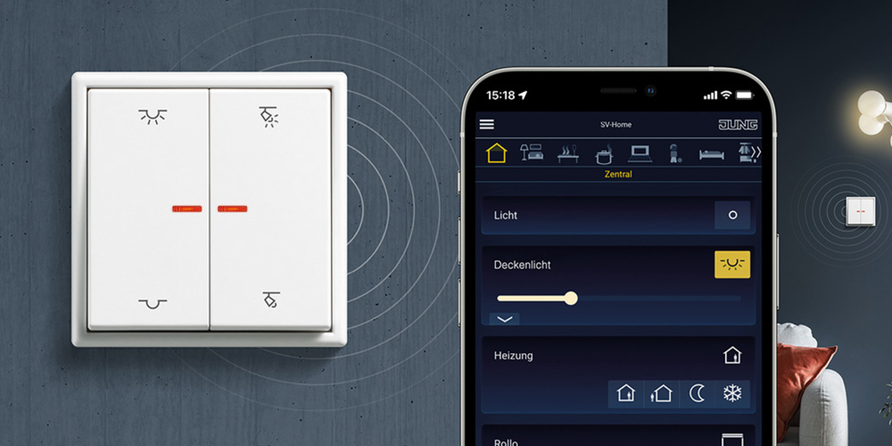 KNX RF Taster bei Walter Wittenzellner in Kollnburg